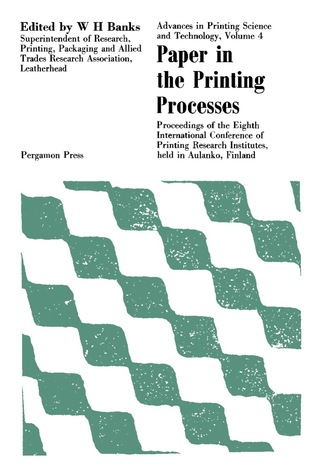 صورة الغلاف: Paper in the Printing Processes 9780080122892