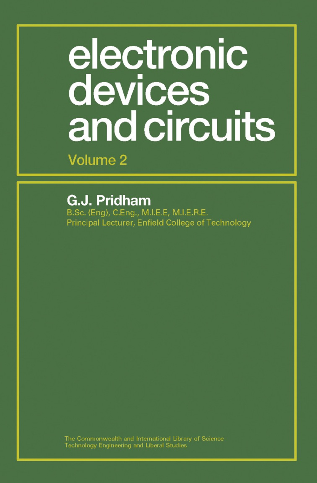 Electronic Devices and Circuits In Three Volumes