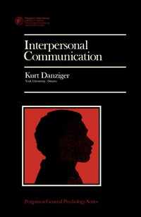 Cover image: Interpersonal Communication 9780080187570