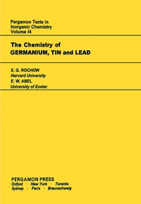 表紙画像: The Chemistry of Germanium 9780080188546