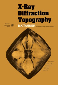 Cover image: X-Ray Diffraction Topography 9780080196923