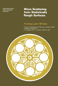 Immagine di copertina: Wave Scattering from Statistically Rough Surfaces 9780080198965