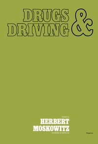 Cover image: Drugs and Driving 9780080205373