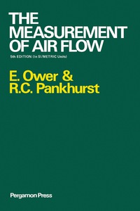 Imagen de portada: The Measurement of Air Flow 5th edition 9780080212814