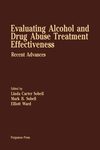 Cover image: Evaluating Alcohol and Drug Abuse Treatment Effectiveness 9780080229973