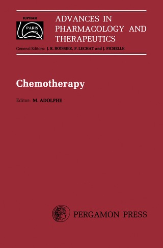Cover image: Chemotherapy 9780080232003