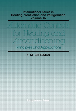 Cover image: Automatic Controls for Heating and Air Conditioning 9780080232225
