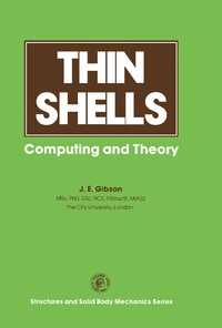 Cover image: Thin Shells 9780080232751