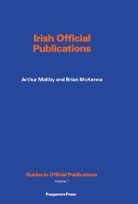Cover image: Irish Official Publications 9780080237039