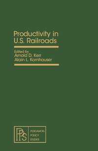 Omslagafbeelding: Productivity in U.S. Railroads 9780080238715