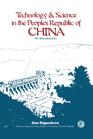 Imagen de portada: Technology and Science in the People's Republic of China 9780080242880