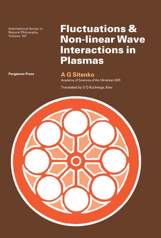 Imagen de portada: Fluctuations and Non-Linear Wave Interactions in Plasmas 9780080250519