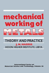 Imagen de portada: Mechanical Working of Metals 9780080254647