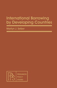 Cover image: International Borrowing by Developing Countries 9780080263328