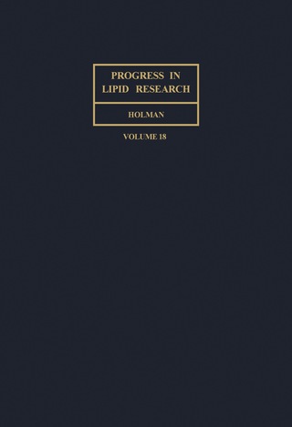 Imagen de portada: Progress in Lipid Research 9780080271293