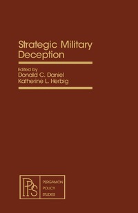 Titelbild: Strategic Military Deception 9780080272191