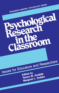 Omslagafbeelding: Psychological Research in the Classroom 9780080280424