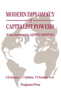 Cover image: Modern Diplomacy of Capitalist Powers 9780080281735