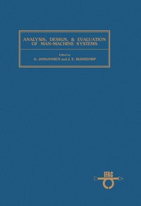 Omslagafbeelding: Analysis, Design and Evaluation of Man – Machine Systems 9780080293486