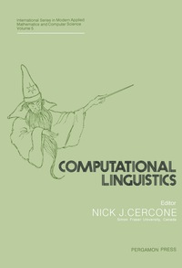 Cover image: Computational Linguistics 9780080302539
