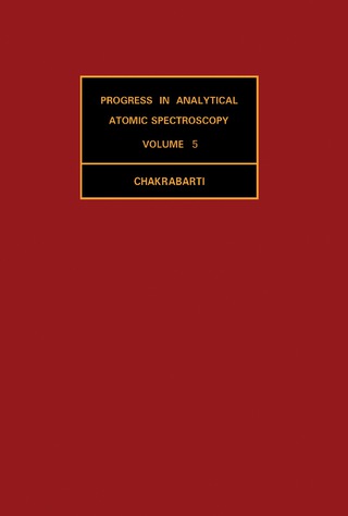 Imagen de portada: Progress in Analytical Atomic Spectroscopy 9780080304182
