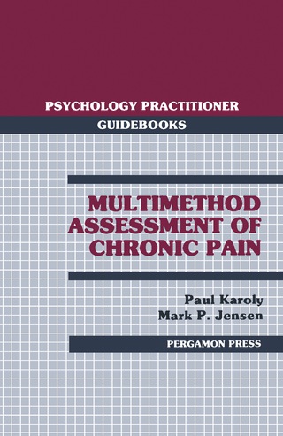 表紙画像: Multimethod Assessment of Chronic Pain 9780080323770