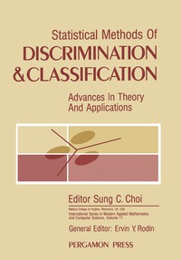 Cover image: Statistical Methods of Discrimination and Classification 9780080340005