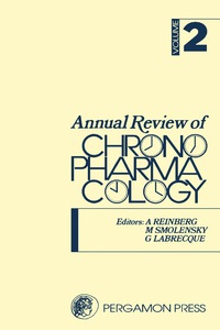 Cover image: Annual Review of Chronopharmacology 9780080341354