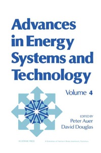 Omslagafbeelding: Advances in Energy Systems and Technology: Volume 4 9780120149049