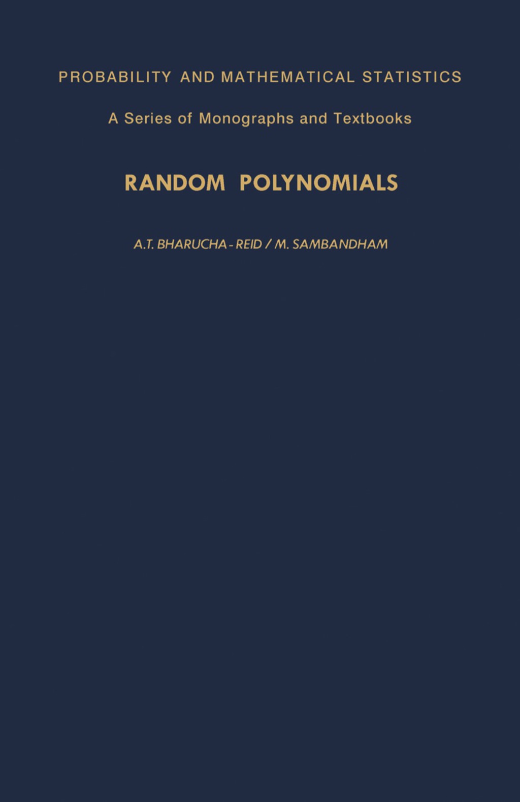 Random Polynomials (eBook)