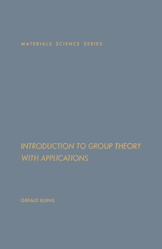 Imagen de portada: Introduction to Group Theory with Applications 9780121457501