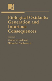 Titelbild: Biological Oxidants: Generation and Injurious Consequences 9780121504045
