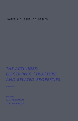 Cover image: The Actinides 9780122667022
