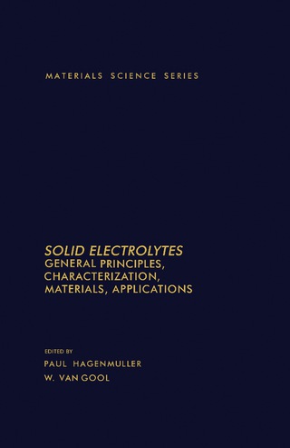 Titelbild: Solid Electrolytes 9780123133601
