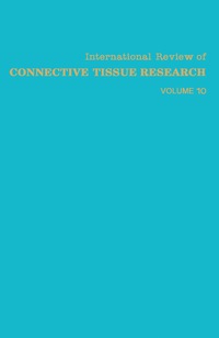 Cover image: International Review of Connective Tissue Research 9780123637109