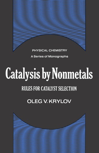 表紙画像: Catalysis by Nonmetals 9780124272507
