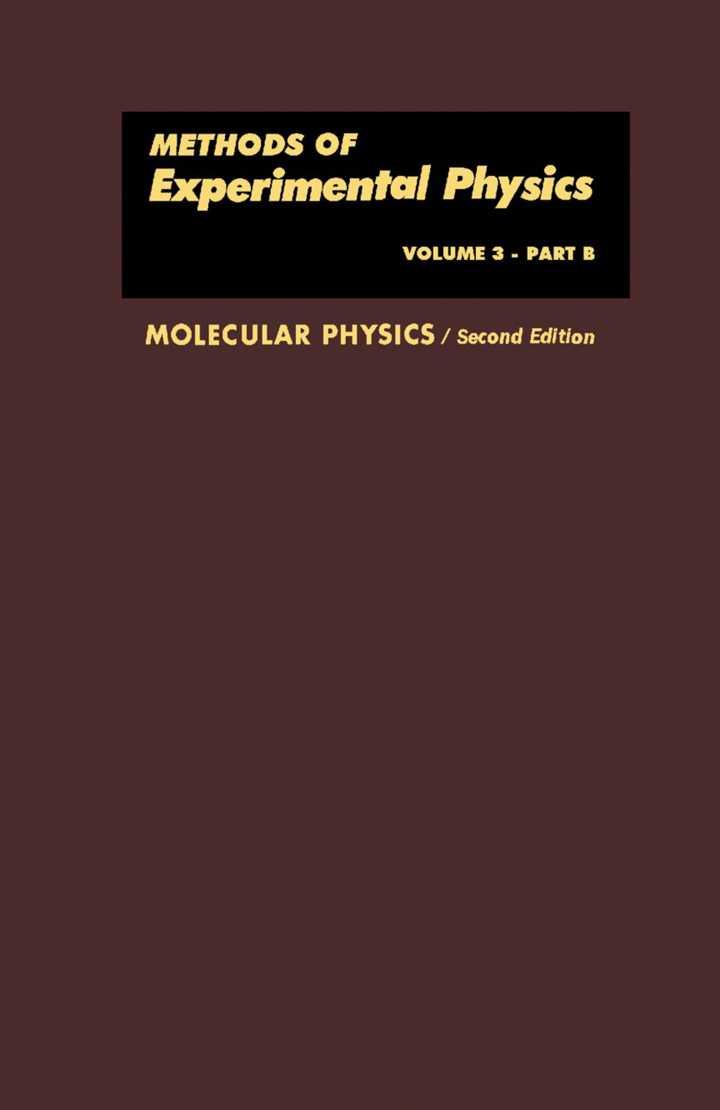 ISBN 9780124760431 product image for Molecular Physics - 2nd Edition (eBook) | upcitemdb.com