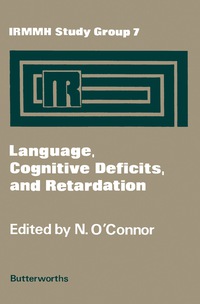 Imagen de portada: Language, Cognitive Deficits, and Retardation 9780407000070
