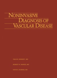 Titelbild: Noninvasive Diagnosis of Vascular Disease 9780407003750