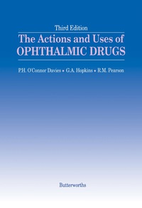 Imagen de portada: The Actions and Uses of Ophthalmic Drugs 3rd edition 9780407007994