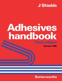 صورة الغلاف: Adhesives Handbook 3rd edition 9780408013567