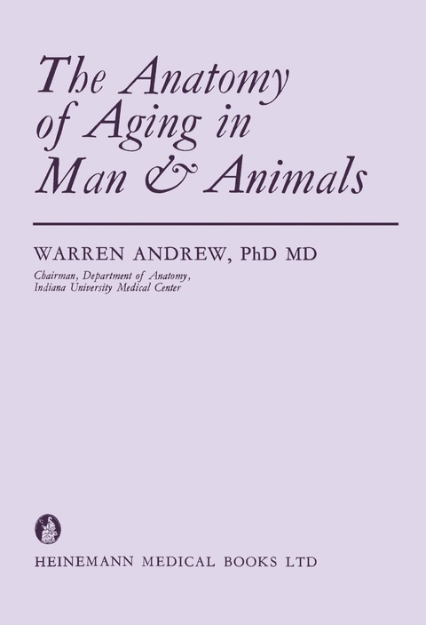 The Anatomy of Aging in Man and Animals - FULL INSTANT DOWNLOAD | PDF DOCX EPUB