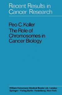 صورة الغلاف: The Role of Chromosomes in Cancer Biology 9780433188209