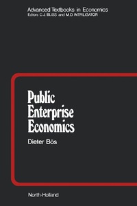 Imagen de portada: Public Enterprise Economics 2nd edition 9780444885074