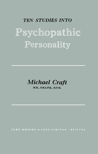 表紙画像: Ten Studies Into Psychopathic Personality 9780723601333