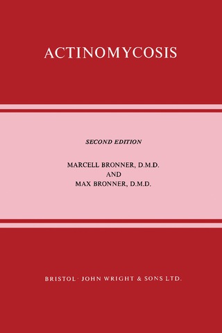 Cover image: Actinomycosis 2nd edition 9780723603115