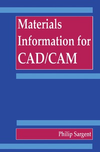 Omslagafbeelding: Materials Information for CAD/CAM 9780750602778