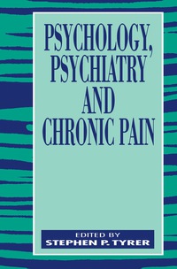 Titelbild: Psychology, Psychiatry and Chronic Pain 9780750605731