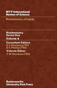 Cover image: Biochemistry of Lipids 9780839110439