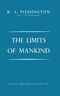 صورة الغلاف: The Limits of Mankind 9781483166667
